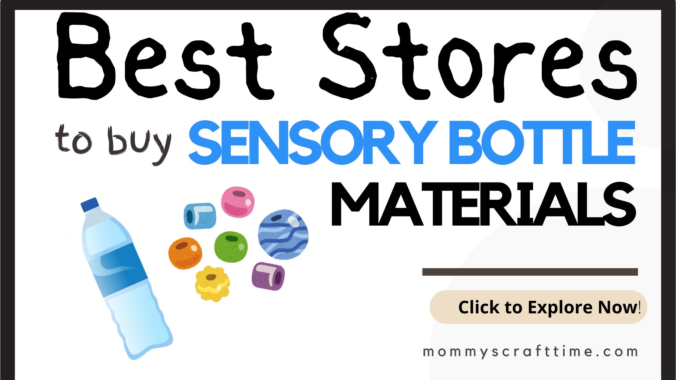 Crafting Magic: Where to Find the Best Sensory Bottle Materials Online and Offline