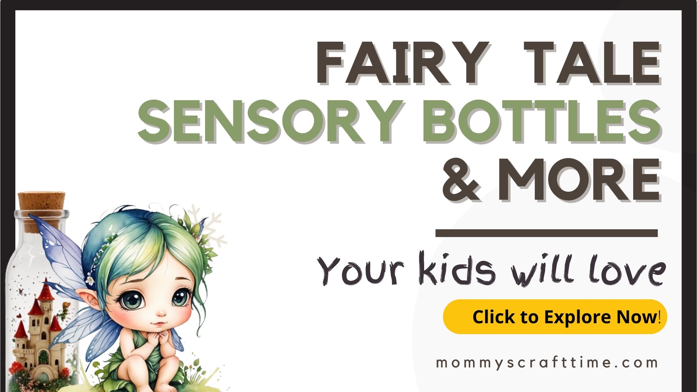 Fairy Tale Sensory Bottles Header