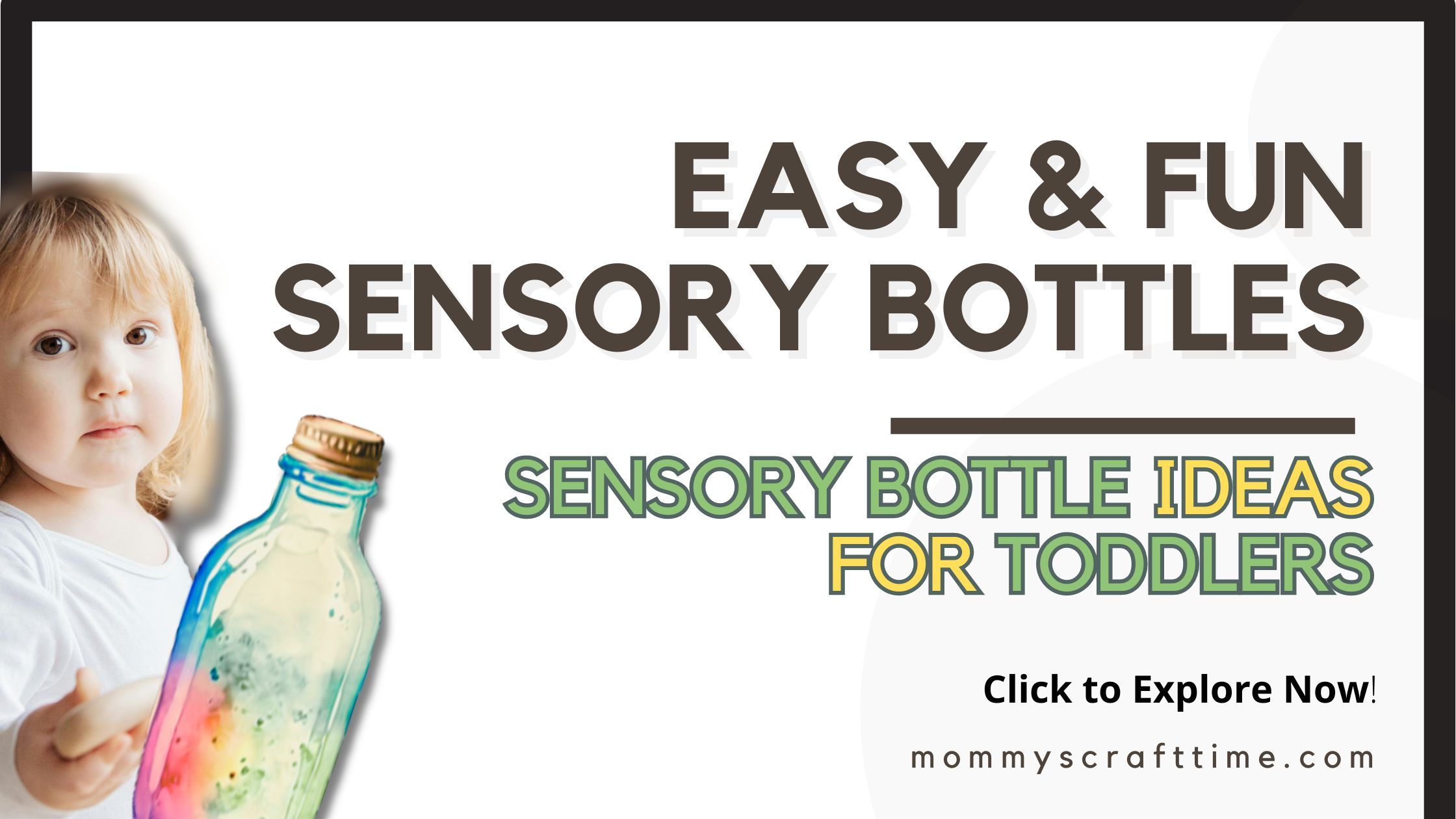 12 Magical Sensory Bottles That Will Mesmerize Your Toddler (And You Too!)