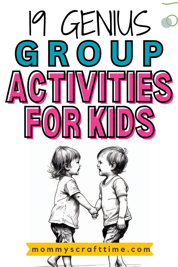 19 group activities for toddler pin