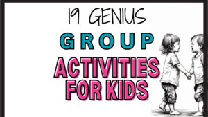 group activities for toddlers