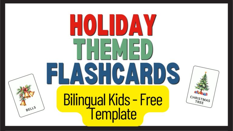 Holiday Themed Flashcards