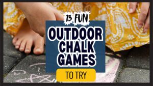 outdoor chalk games