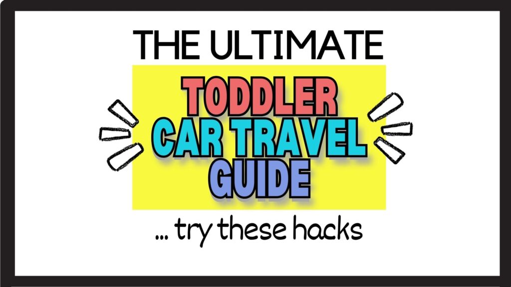 Header Long Car Ride Toddler Activities Header