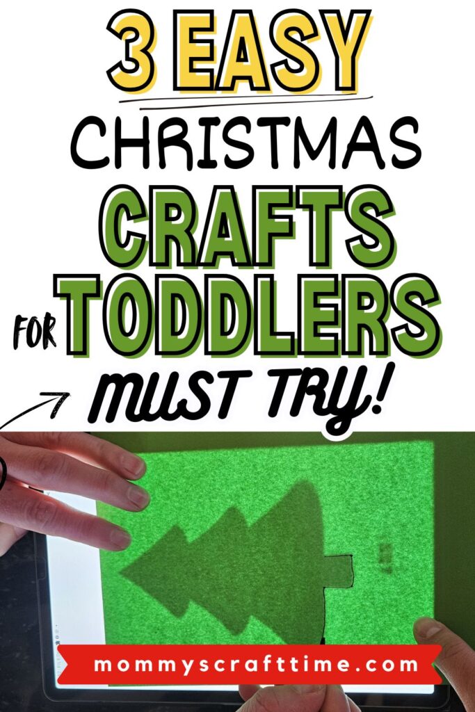 Easy Christmas Crafts For Toddlers Header