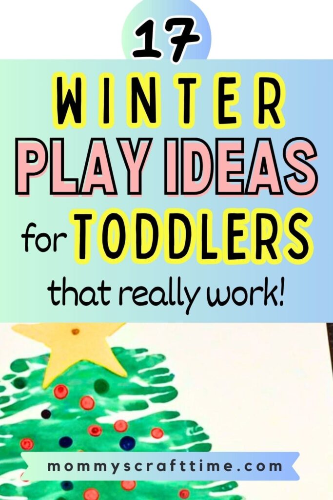 winter play ideas pin