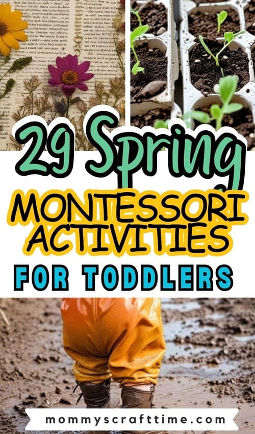 Montessori Spring Activities Pin