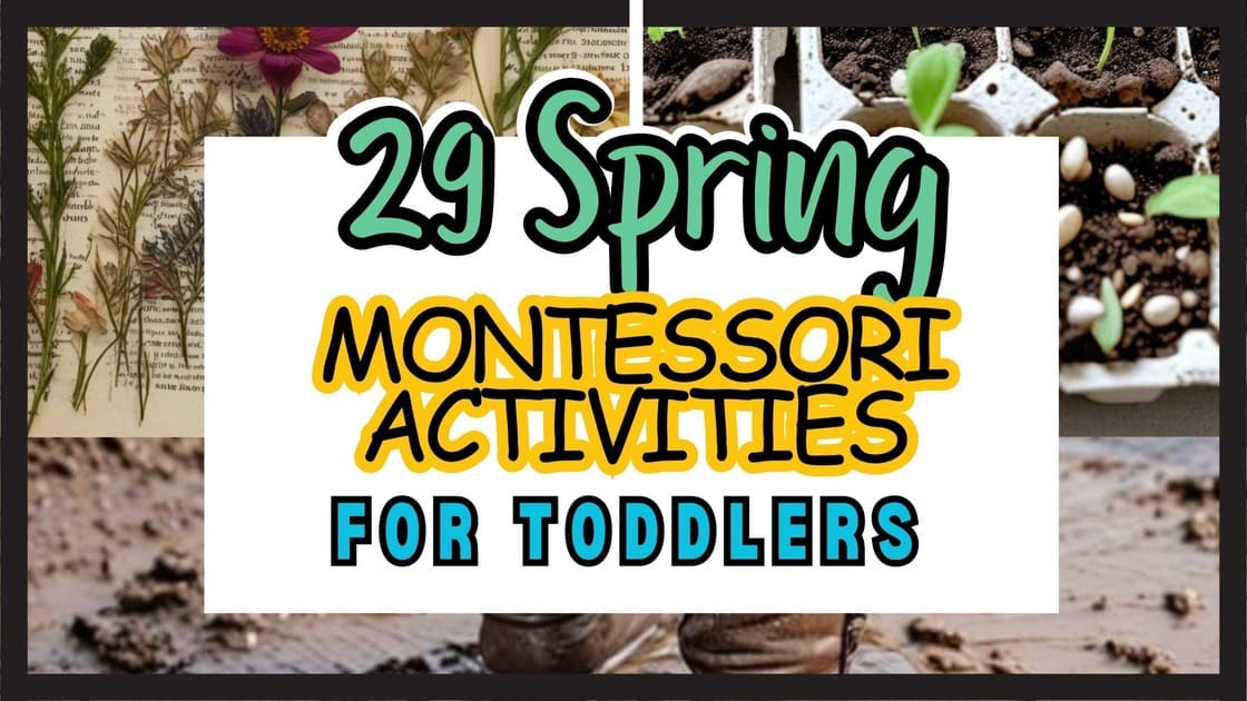 spring montessori activities