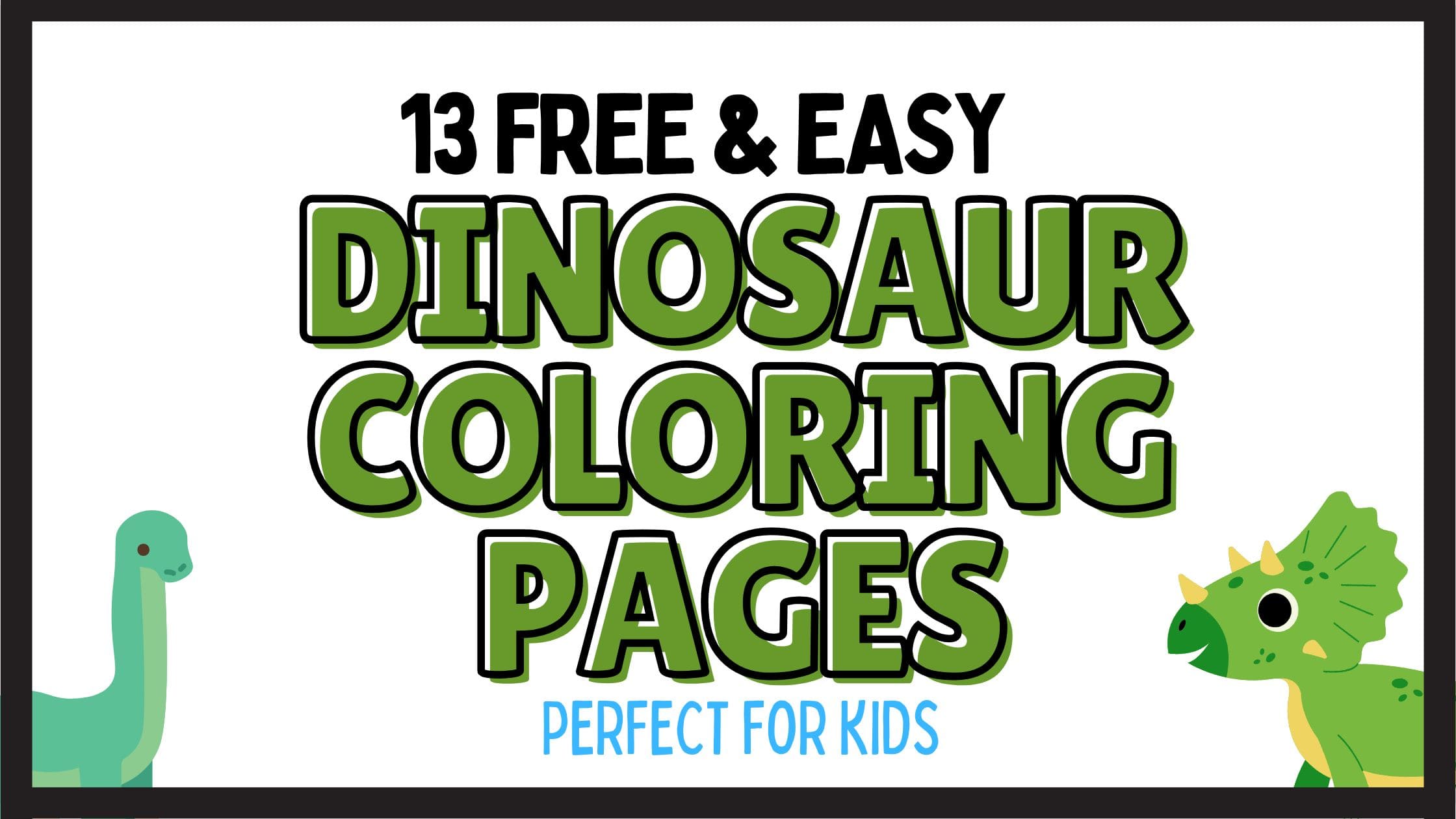 Dinosaur Easter Coloring Pages