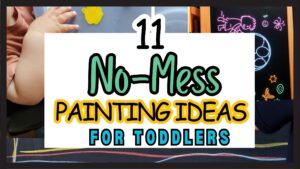 No-Mess Painting Ideas For Toddlers