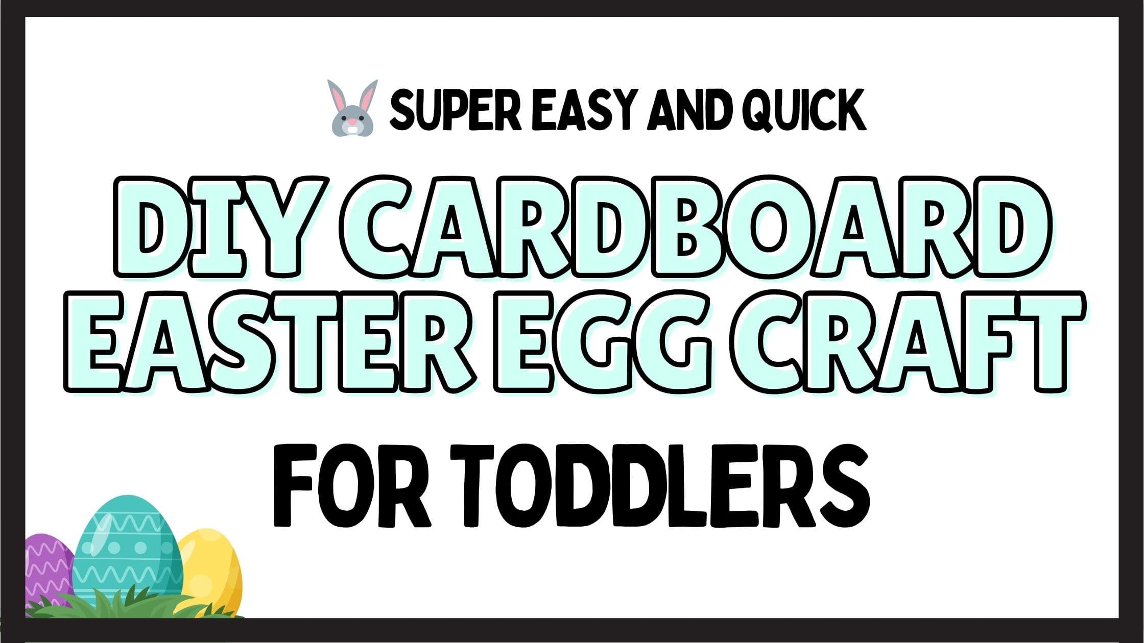 Cardboard Easter Egg Craft(1)