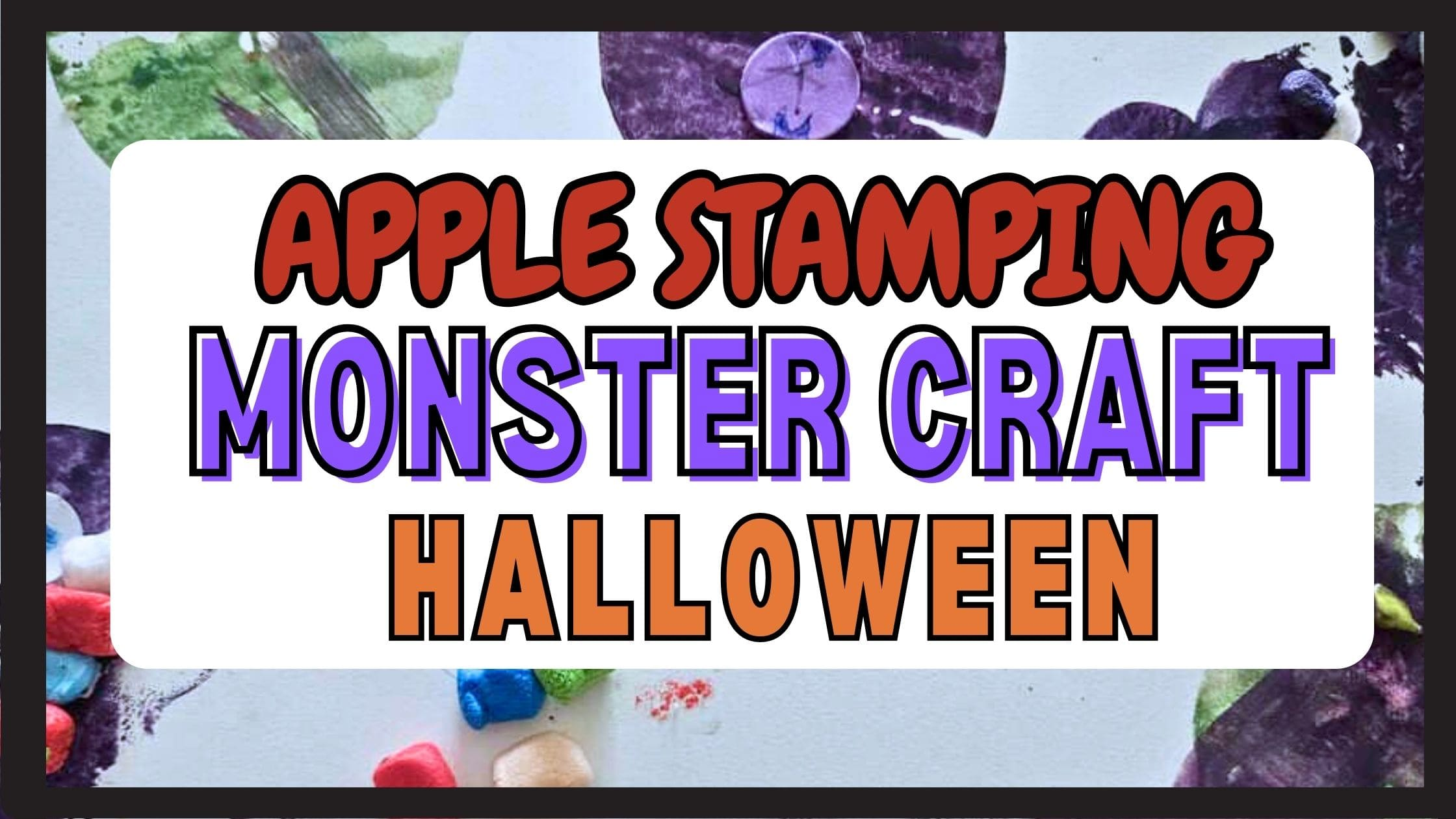 Apple Stamping Monster Craft (2) Header Text