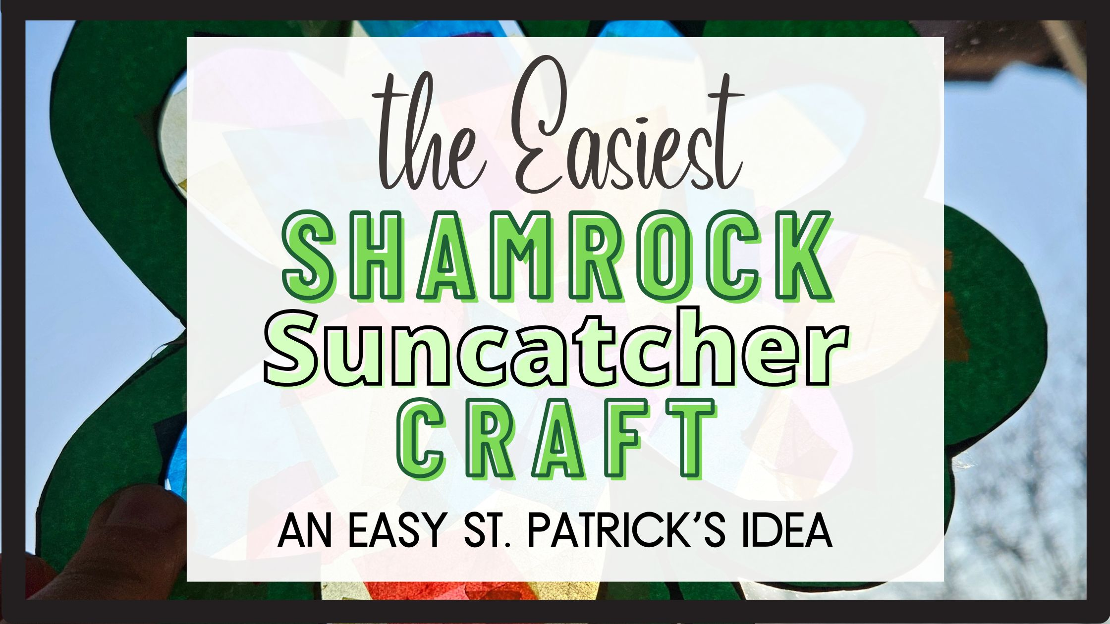 Four Leaf Clover Craft Header