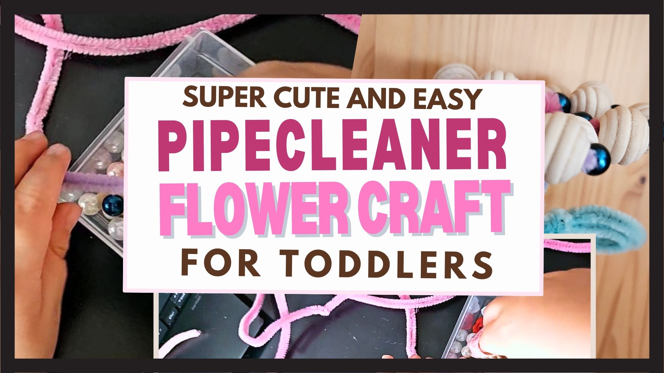 Pipe Cleaner Flower with Beads